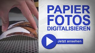 Alternative zum Fotos scannen  Fotos digitalisieren [upl. by Ahscrop]