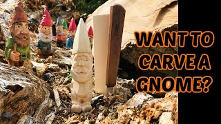 How to Carve a Simple 6quot Gnome One Knife Full Tutorial [upl. by Rizika202]