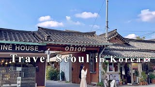 Travel Korea  Exploring Seoul Popular Cafe Hopping Best Restaurants Shopping amp Trendy Spots Vlog [upl. by Ecyarg]