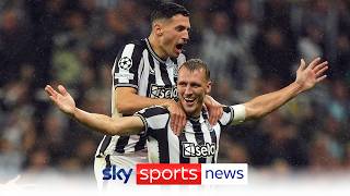 Newcastle thrash PSG 41 in the Champions League [upl. by Shenan]