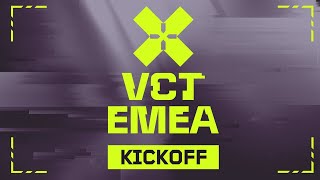 VCT EMEA Kickoff 2024  FNC VS KC  Knockouts [upl. by Edyak]