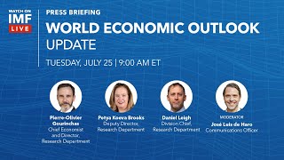 World Economic Outlook Update July 2023 [upl. by Moffit]