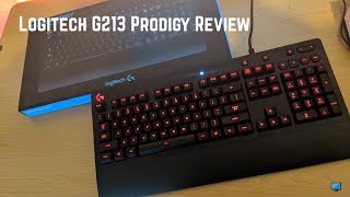 Logitech G213 Prodigy RGB Gaming Keyboard Review  Should you buy it [upl. by Massimo]