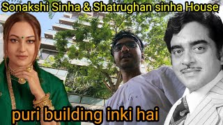 Shatrughan Sinha And Sonakshi Sinha House Mumbai 2024 [upl. by Abil]