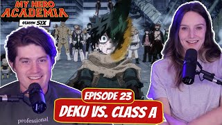 DEKU VS CLASS A  My Hero Academia Season 6 Wife Reaction  Ep 6x23 “Deku Vs Class A” [upl. by Teador504]