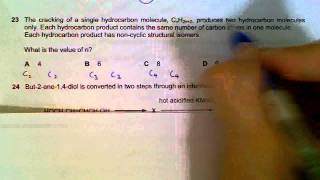 9701 Chemistry November 2012  Paper 11 Q14Q28 [upl. by Pooi]