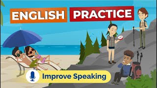 American English Speaking Practice with Shadowing English Conversation [upl. by Ker]