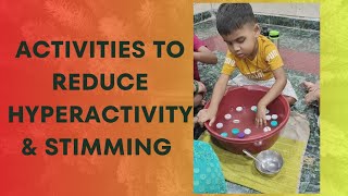 Activities to Reduce Hyperactivity and Stimming [upl. by Aleece]