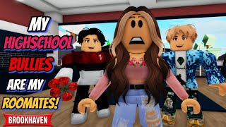 My Highschool Bullies Are My Roommates ROBLOX BROOKHAVEN 🏡RP CoxoSparkle [upl. by Yenot305]