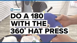 Step by Step Heat Printing with the NEW Hotronix® 360 IQ™ Hat Heat Press [upl. by Yenhoj]