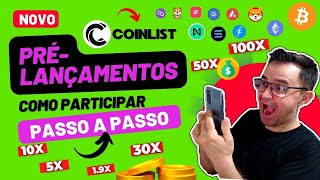 EXCLUSIVO Como participar de prélançamento de criptomoedas 5 passos simples [upl. by Lonergan]