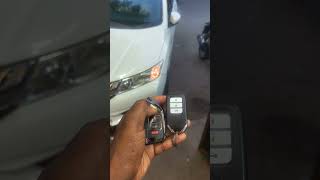 Honda city smart key added  om sai 9789054457 hondacity flipkey automobile hondacars [upl. by Savil]