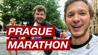 We ran the Prague Marathon HONEST VLOG [upl. by Delmer]