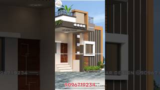 Corner House Design 🏠 Latest Front Elevation Design 🏠 Home Design Single Floor  House Elevation 😍 [upl. by Yentirb]