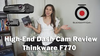 THINKWARE F770 DASH CAM REVIEW [upl. by Eirrotal]