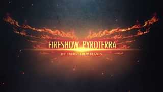 Pyroterra Fireshow  Rock Fire show [upl. by Boff]