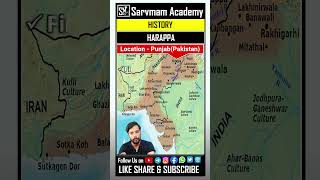 HISTORY  HARAPPAN CIVILIZATION  5  1 Min Course shorts history ssc gk upsc sarvmamacademy [upl. by Isola]