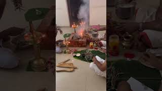 mrityunjaya mrityunjayamantra homam homamandpooja hinduism hinduspirituality vedic pooja [upl. by Weston]