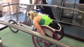 Samantha Kinghorn VO2 max test [upl. by Scherle]