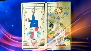 EL COLGADO y TODOS los ARCANOS MAYORESCOMBINACIONES TAROT [upl. by Lenehc]