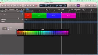 Using Logic Pro X Arrangement Markers with Travis Kasperbauer [upl. by Bridgid]