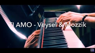 TI AMO  VEYSEL amp MOZZIK Piano cover 4K [upl. by Selmore]