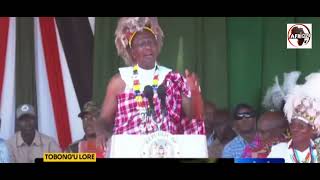 Ruto roars in Turkana County [upl. by Aneeuqal]