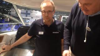 AQUADOR 27 HT på båtmässan 2017 [upl. by Foscalina]