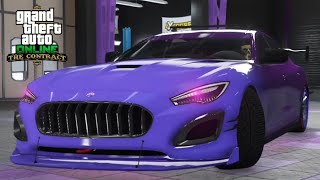 LAMPADATI CINQUEMILA CUSTOM THE CONTRACT GTA ONLINE ALL CUSTOMIZATION CINQUEMILA GTA 5 [upl. by Alded376]