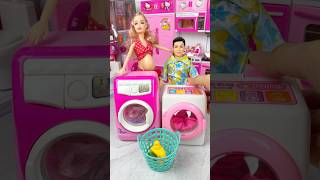 Satisfying With Laundry Set Toys Unboxing ASMR Review Video shorts [upl. by Eberle]