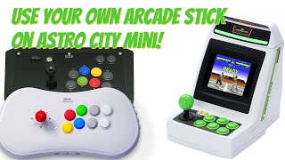 Use your Arcade Stick on Astro City Mini [upl. by Verdha]