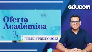 🔴 Oferta académica primer periodo 2023 [upl. by Harrison15]