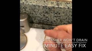 ✨ DISHWASHER WON’T START  EASY 5 MINUTE FIX  No Parts Needed ✨ [upl. by Ainatit346]