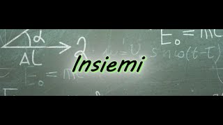 Insiemi [upl. by Garvy]