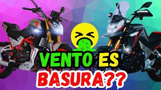 VENTO ES UNA BUENA O MALA MARCA DE MOTOS❓ [upl. by Hasila]