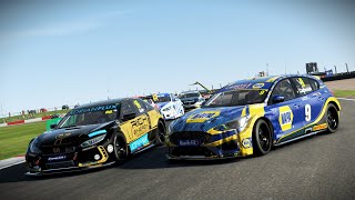 BTCC Crash Avoidance  rFactor 2 [upl. by Lynus]