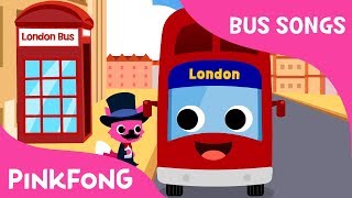 London Bus  London Tour  Bus Song  Car Song  Pinkfong Songs for Children [upl. by Latyrc]