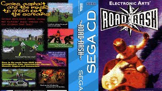 Sega CD Mega CD  Road Rash  Gameplay segacd megacd roadrash retrogaming retrogame bike [upl. by Otilegna]