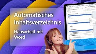 Automatisches Inhaltsverzeichnis in Word  so easy geht das [upl. by Chon779]