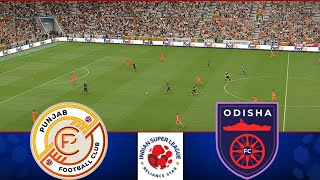 Punjab FC vs Odisha FC  ISL 202425  Watch Along amp eFootball Match [upl. by Shumway]