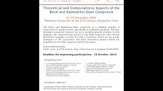 Solving Diophantine equations using elliptic curves  Introduction to SAGE by Chandrakant Aribam [upl. by Amy]