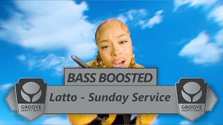 Latto  Sunday Service Bass Boosted amp Lyrics GrooveGravity Beats [upl. by Vickey]