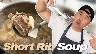 The Perfect Short Rib Soup  Galbitang 갈비탕 [upl. by Routh]