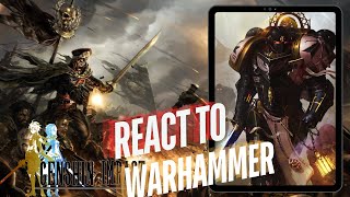 Genshin impact react to Aether as Warhammer 40k  Space marine  Gacha life 2 [upl. by Ayar494]