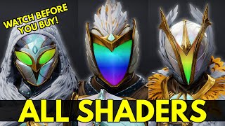 ALL MY SHADERS on DAWNING 2023 ARMOR [upl. by Lalib]