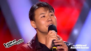 TuvshinturKh  quotAmidralquot  Blind Audition  The Voice of Mongolia S2 [upl. by Inaluahek]