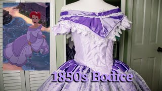 Making Ariels Ballgown Part 2 The Bodice [upl. by Hunfredo801]