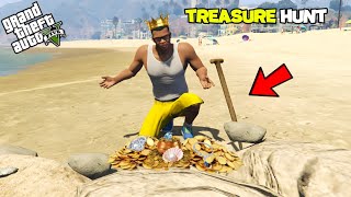 GTA V  Franklin Found A Treasure In Deep Sea  GTA V [upl. by Jalbert592]