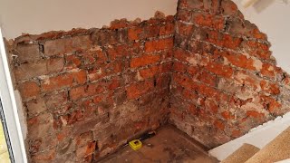 Landlord cheap damp proofing  Using Damp Proof Membrane  only £50 material cost [upl. by Okimat]