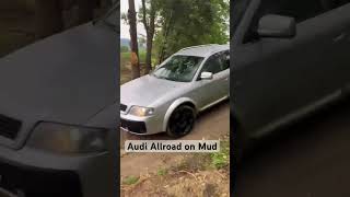 Audi A6 Allroad power mud offroad [upl. by Kcirttap]